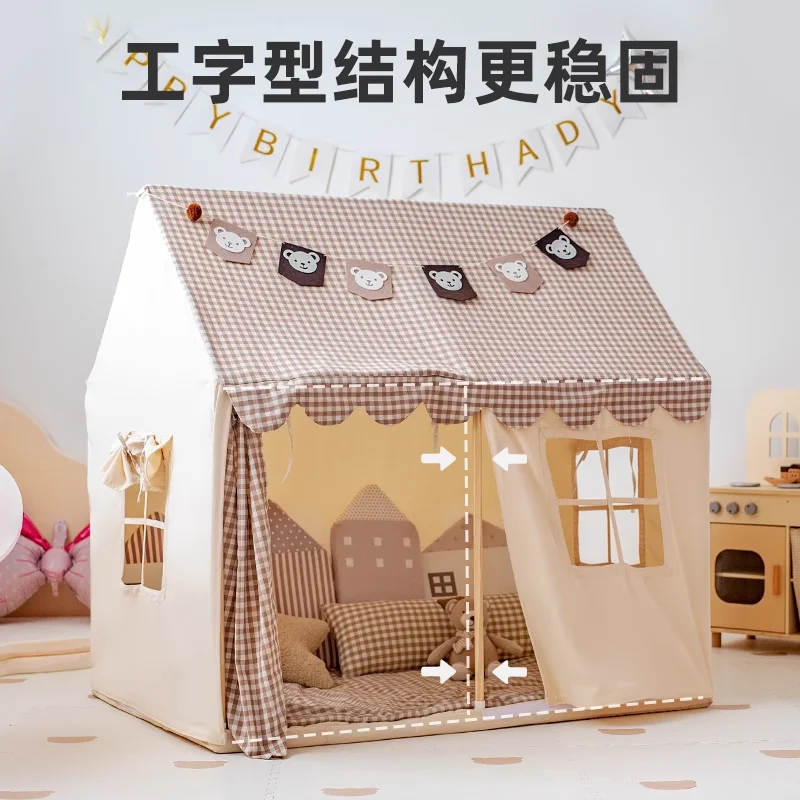 Ins coréen enfants tente intérieure garçon fille princesse jouet petite maison ménage bébé Playhouse château