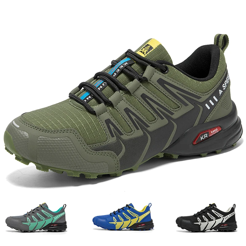 

2025 Men's Waterproof Hiking Shoes Outdoor Hiking Shoes Mountaineering Camping Hunting Tactical Boots Men's Cycling Shoes