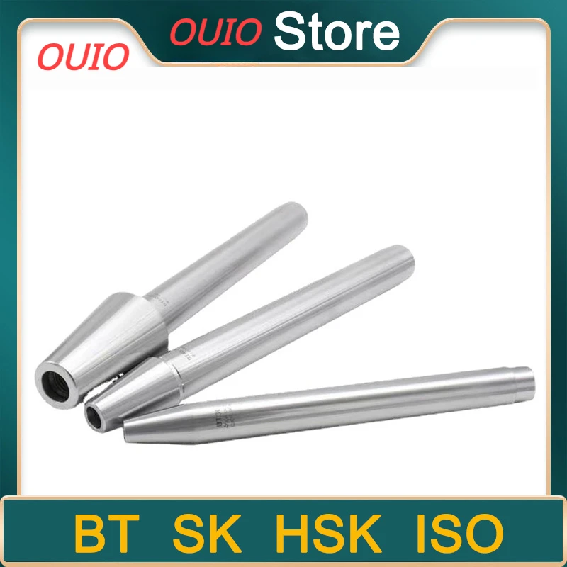 

OUIO BT30 BT40 BT50 Inspection Rod ISO20 ISO25 ISO30 HSK63 HSK100A Spindle Test Rod 7:24 Taper Spindle Tool Holder Turning Tool