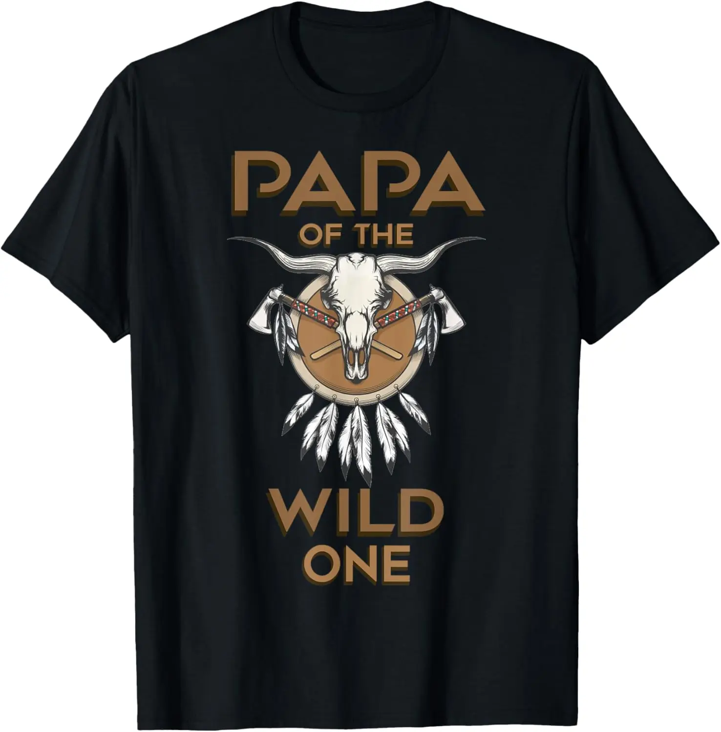 Dad Of The Wild One Cowboy Western Rodeo Party Matching T-Shirt