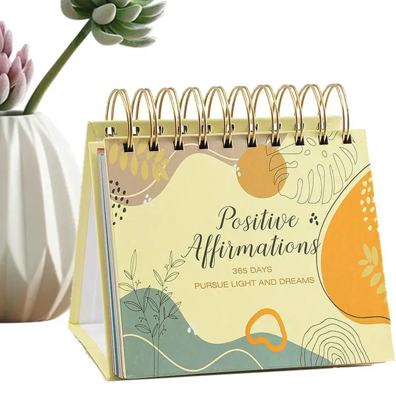 Inspirational Desk Calendar 2025 Desk Calendars Daily Affirmation Quotes Calendar Aesthetic Tabletop Centerpiece For Friends