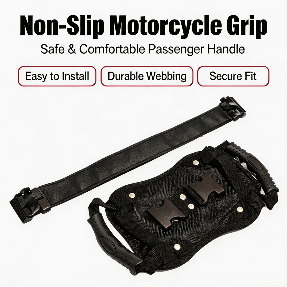 Motorcycle Armrest Motorcycle Rear Seat Passenger Safety Grab Rack Electric Vehicle Rear Seat Waist Safety Armrest