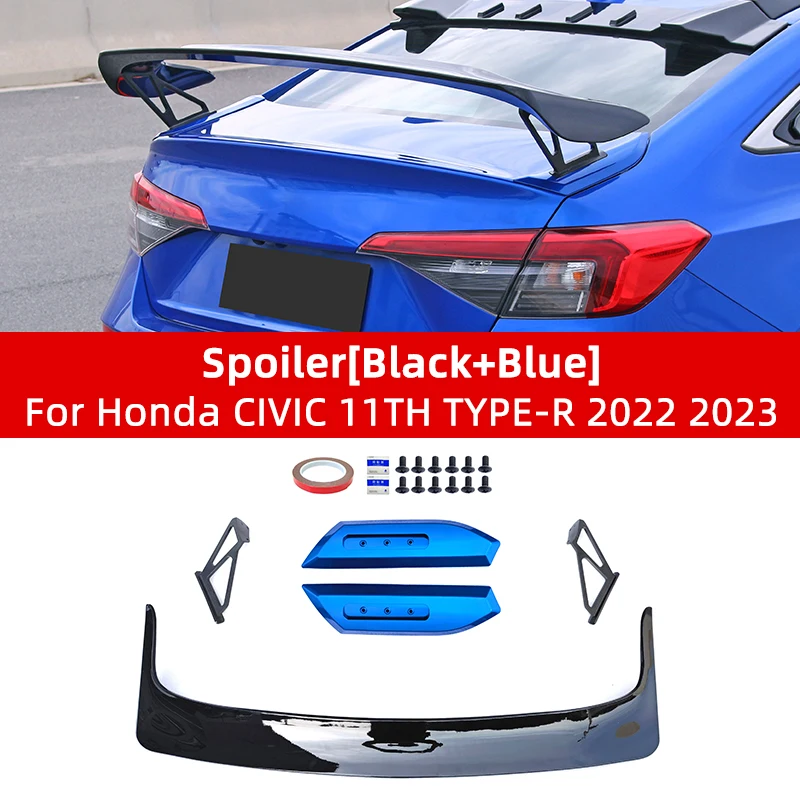 

For 2022 11th Gen Honda Civic Trim TR Tail Wing TYPER Stator Top Wings Car Exterior Modification Accessories(For sedan)