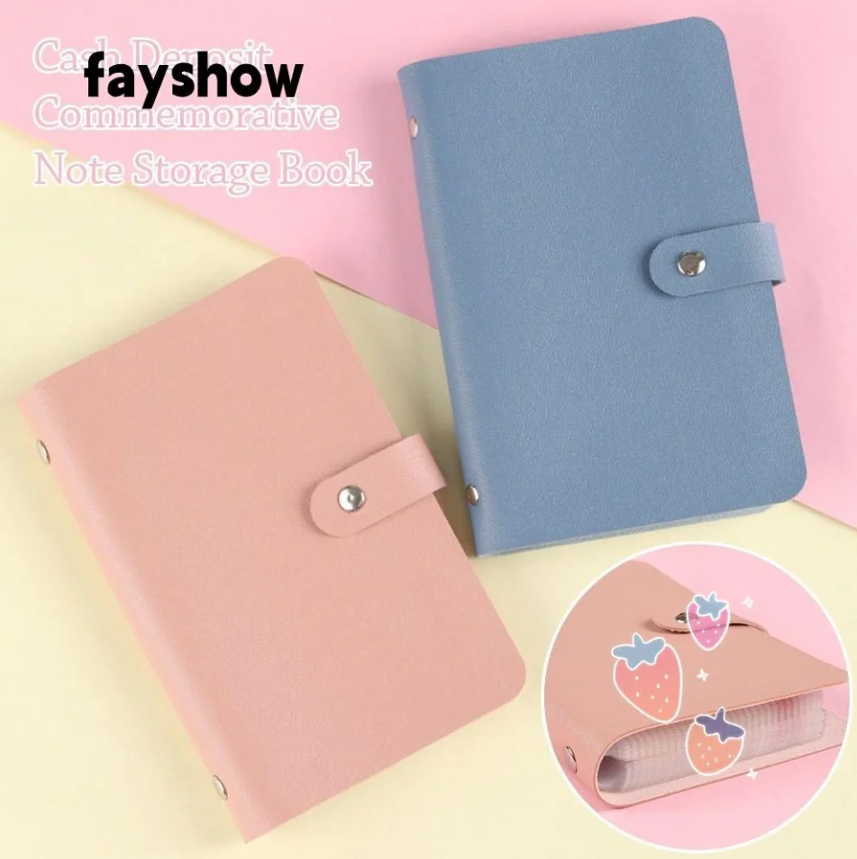 2Pcs A6 Money Saving Binder Multi‑color Leather Cash Stuffing Wallet Budget Planner Savings Challenge Notebook For Cash Manageme