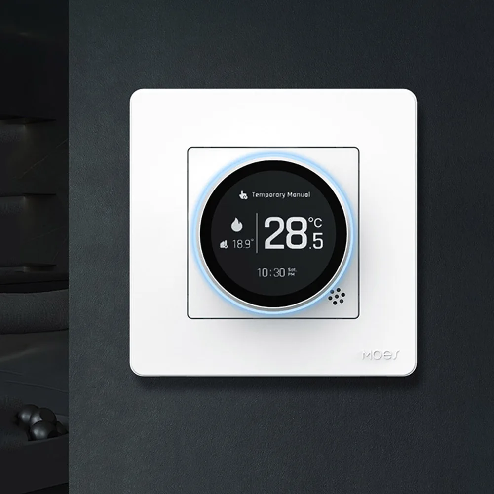 

Умный термостат с ручкой, регулятор температуры, умный термостат для воды/электрического подогрева пола, водяного/газового котла