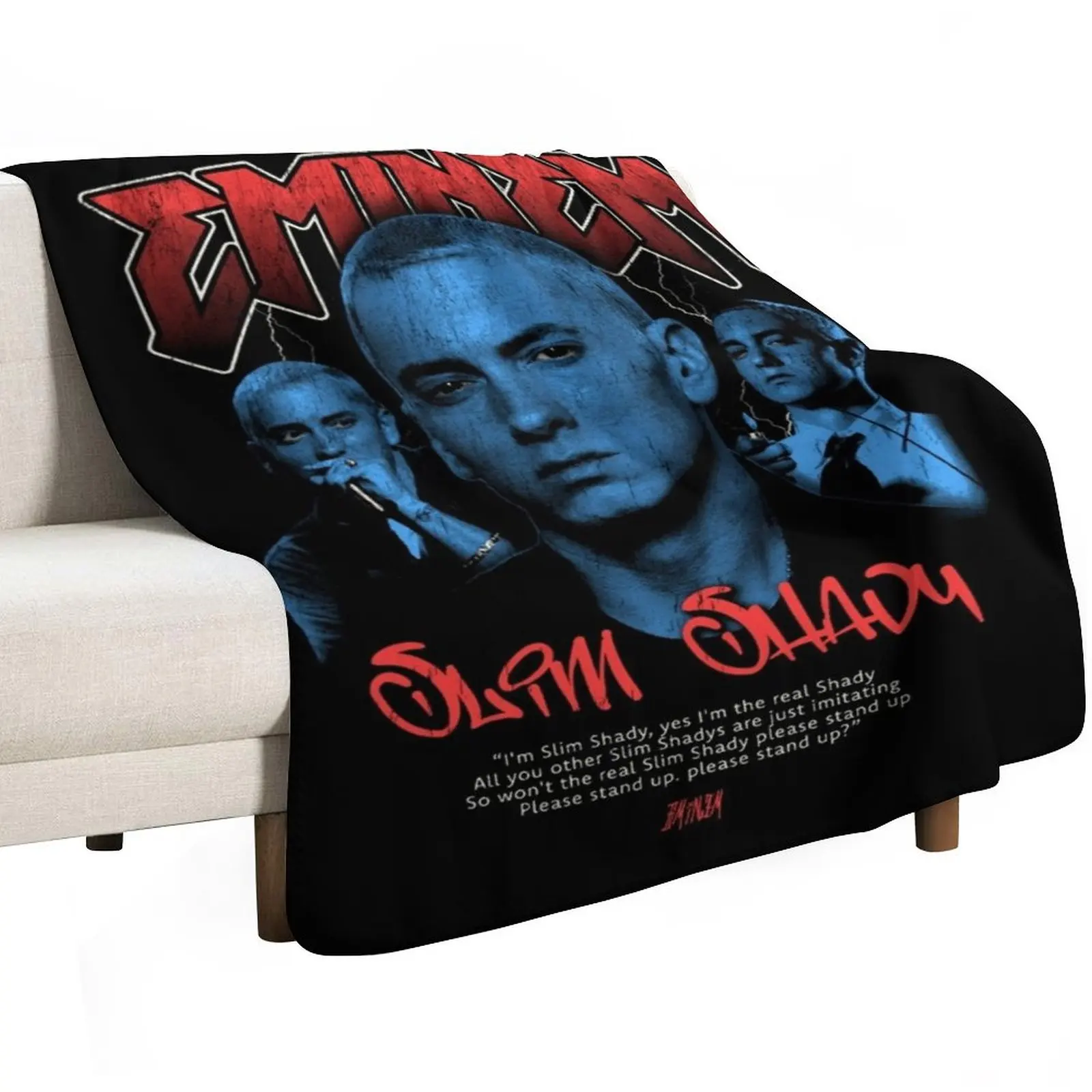 Design Signature Man Throw Blanket heavy to sleep For Baby christmas decoration Sofas Retros Flannel Blankets