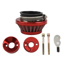 Carburetor 4 colors Air Filter Adapter Vstack For 23cc 33cc 43cc Big Foot Goped Blade Scooter 47cc 49cc Pocket Bike Mini Dirt AT