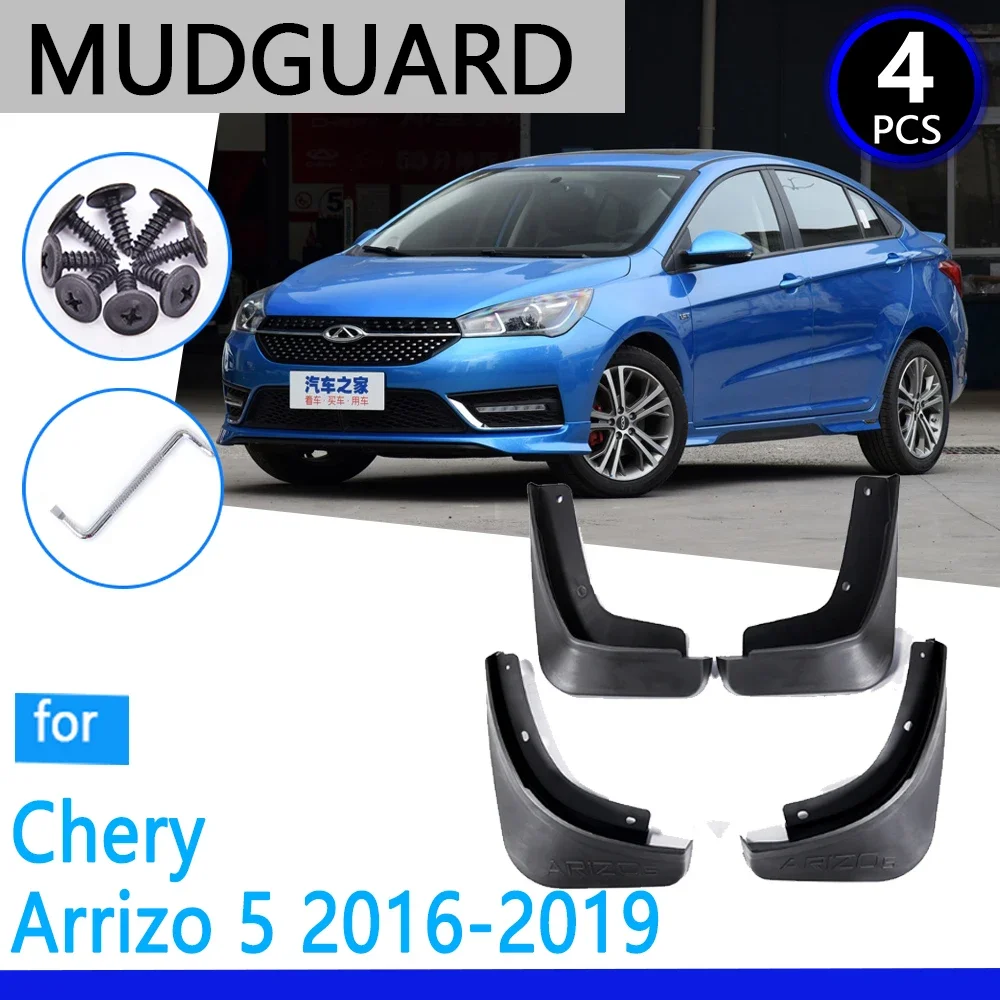 

Mudguards fit for Chery Arrizo 5 2016 2017 2018 2019 Car Accessories Mudflap Fender Auto Replacement Parts