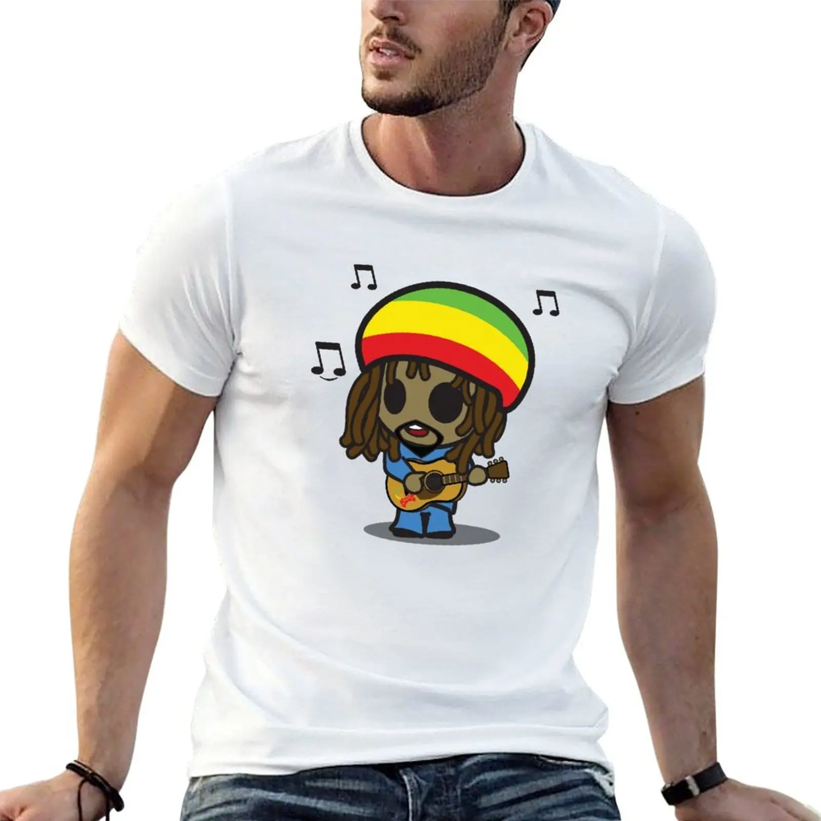 

Reggae Man T-Shirt mens graphic t shirts anime tshirt T-Shirt