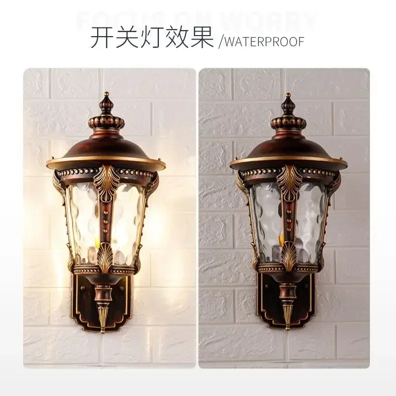 

Современный светодиодный уличный настенный светильник - водонепроницаемый, для балкона, прихожей, двора и виллы