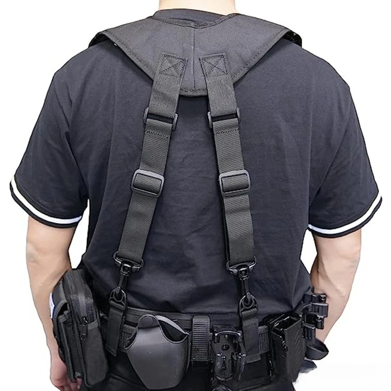 X-Type Tactical Strap Thickened Wear-resistant Multifunctional Outdoor Sports Military Fan Equipment Tactical Strap