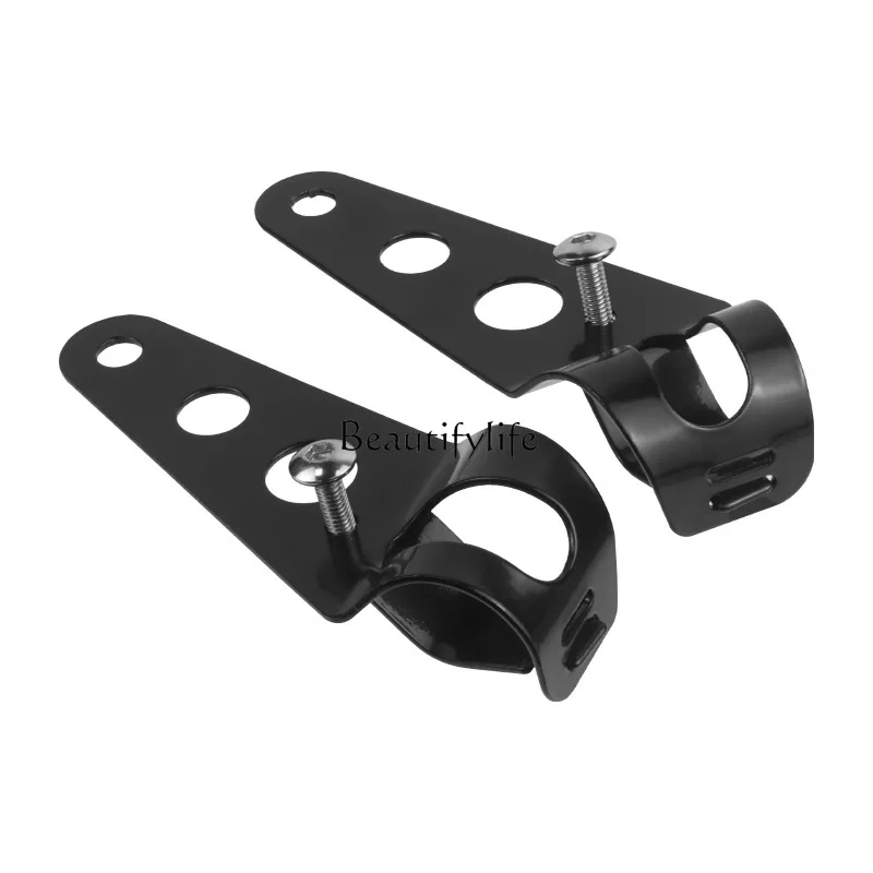 

Motorcycle modified front headlight bracket Aluminum alloy headlight bracket