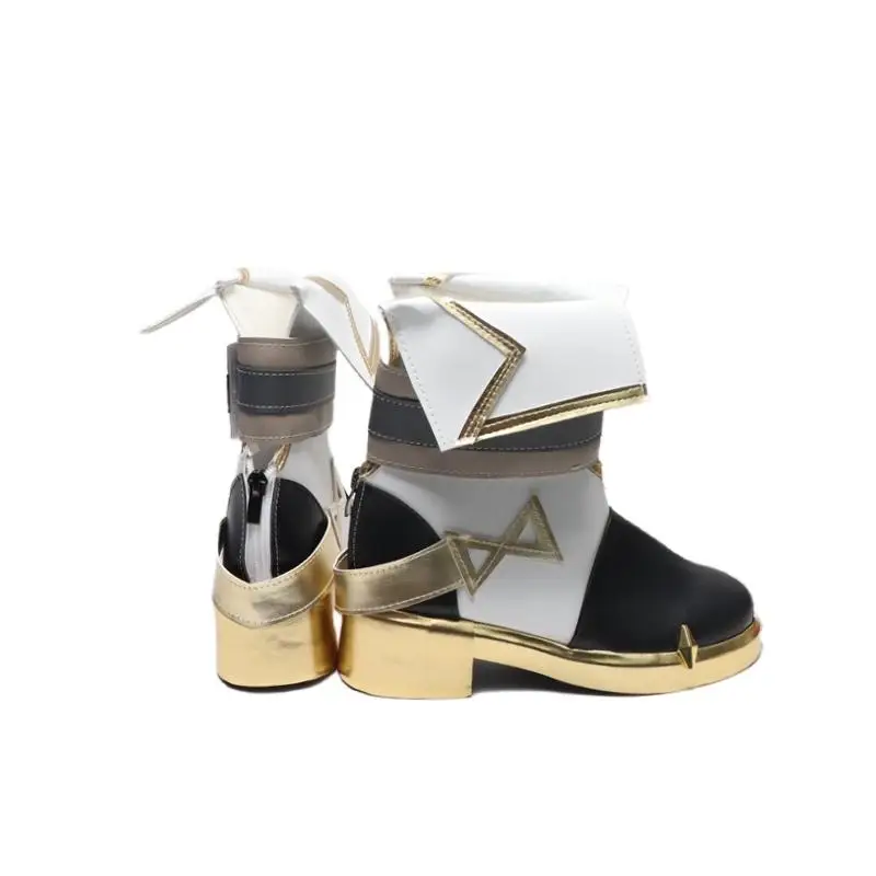 Gioco Genshin Impact Sethos Scarpe Cosplay Stivali Anime Halloween Natale Costume Puntelli Stivali