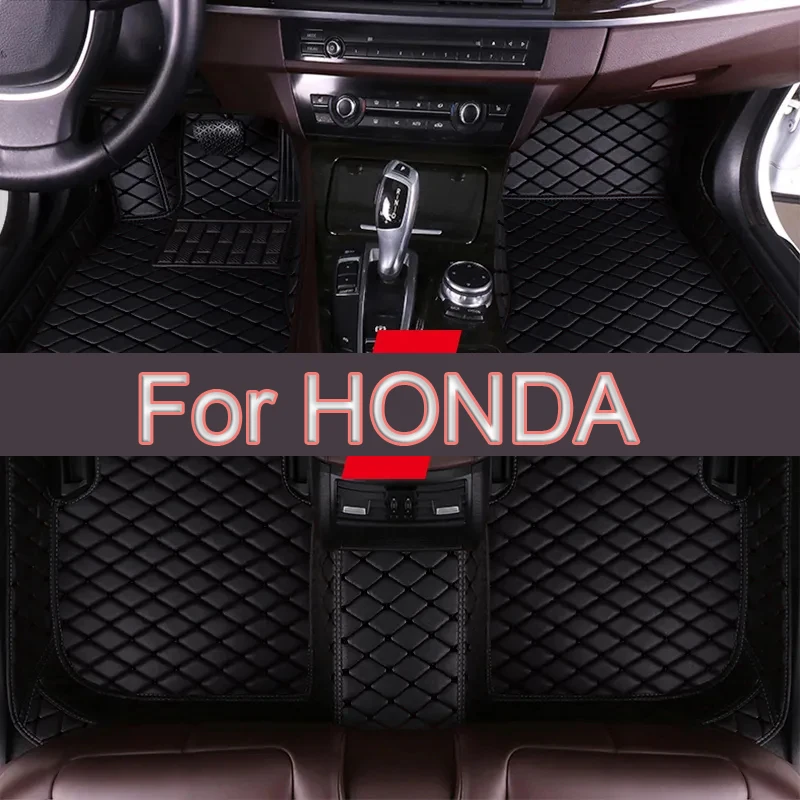 

Car Floor Mats For HONDA STEP WGN Del Sol Greiz Freed HRV Element INSPIRE civic Car Accessories