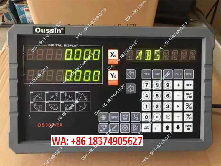 1pcs Raster digital display table OS300-2A OS300-3A milling machine display grinder