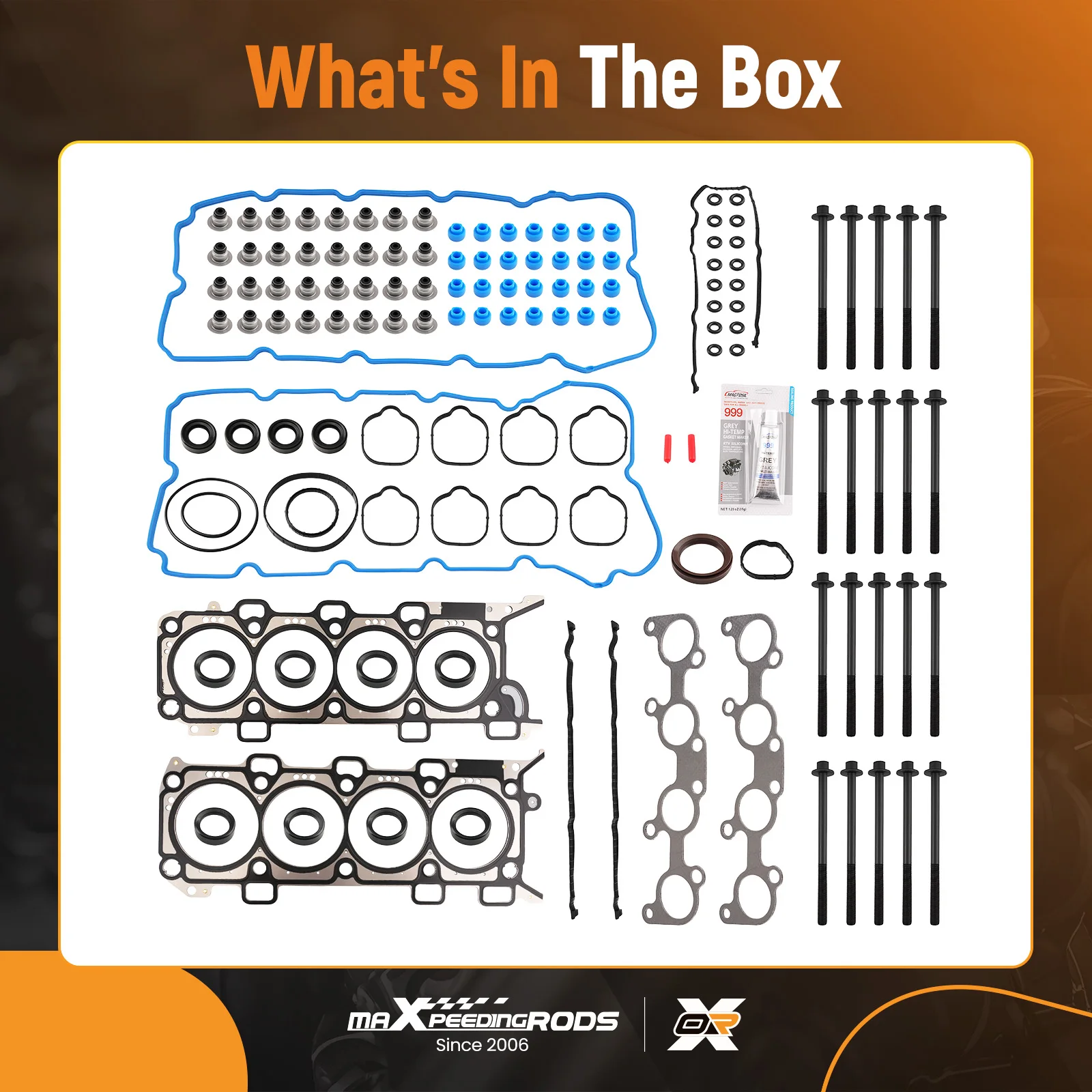 

Комплект для ремонта головки блока цилиндров с болтами для Ford F-150 5.0L DOHC 2013-2014