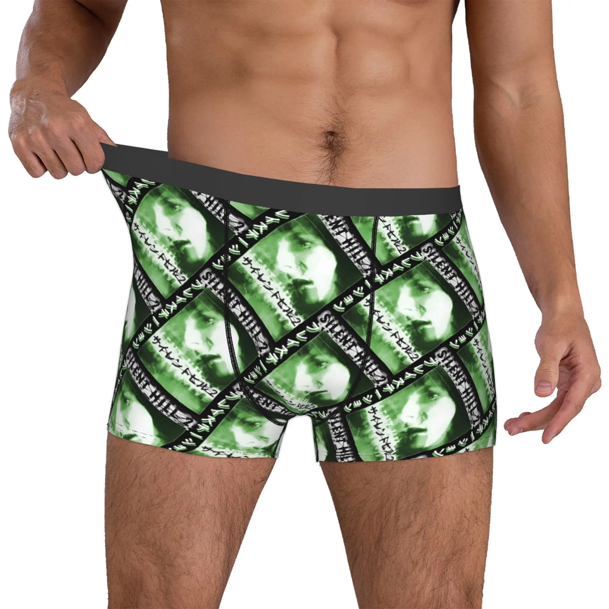 

Custom Classic Hot S-Silentes H-Hilles Underwear Men Breathable Retro Boxer Briefs Shorts Panties Soft Underpants For Homme