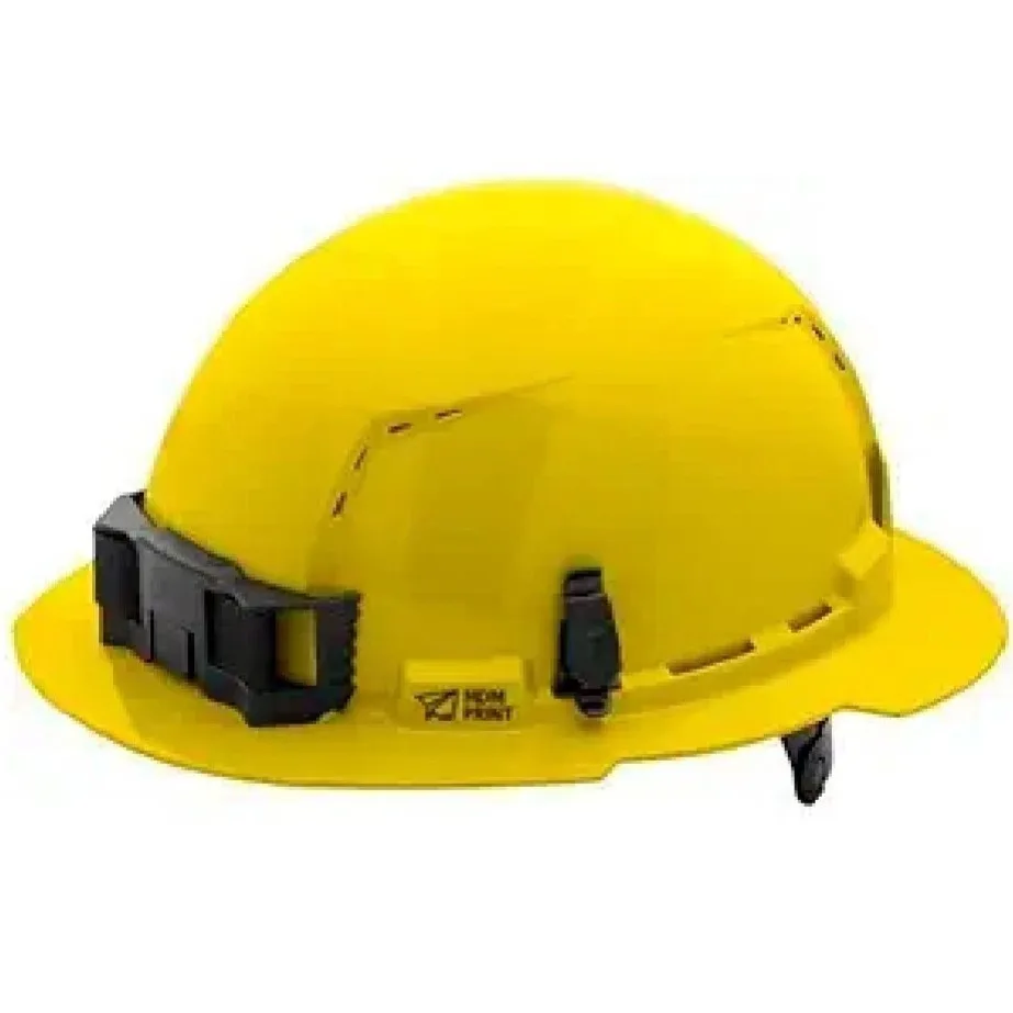 

Full Brim Hard Hat, BOLT, HDPE, 6 Point Swing Ratchet, Type 1, Class C, Yellow