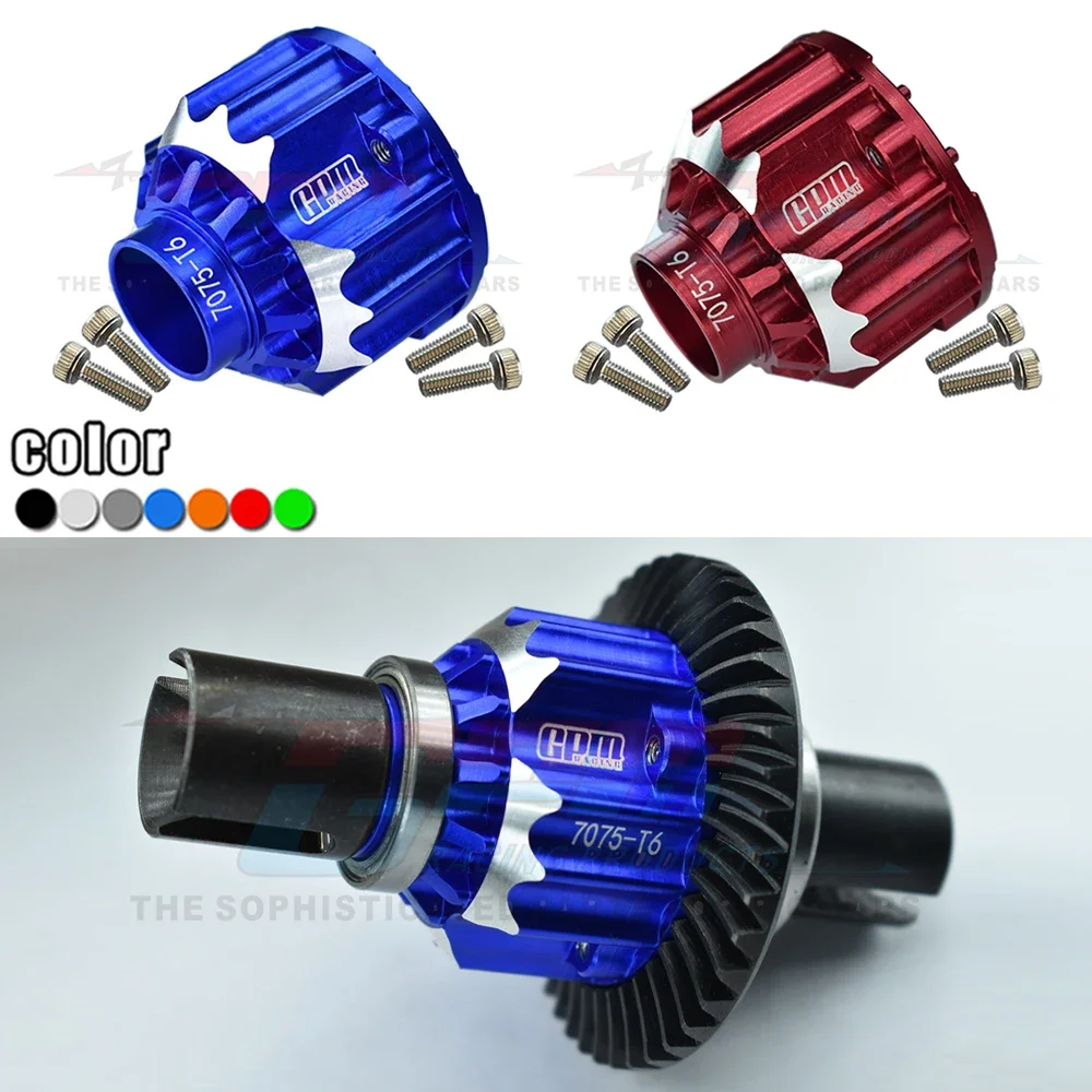 GPM Metall Vorne Hinten Differential Träger Diff Fall 7781 für Traxxas 1/6 XRT 1/5 X-MAXX 8S 6S 4WD Monster Truck Upgrade Teile