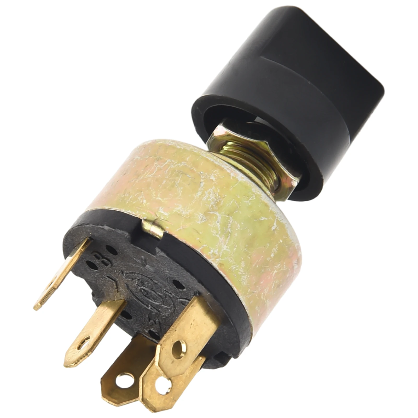 

Conditioner Switch Switch 4 Position 3 6A 120VAC B-C-H B-C-L Elector Rotary Switch Gold For Car Air Conditioner