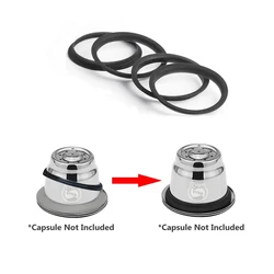 For Nespresso Rubber Silicone O Rings Coffee Capsules Seal Accessories Crema Maker Tools
