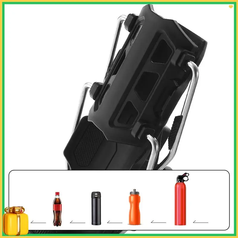 

Premium Universal Bike Motorcycle Water Bottle Holder Adjustable Handlebar Cup Cage For Road Cycling, ADV Motorcycles