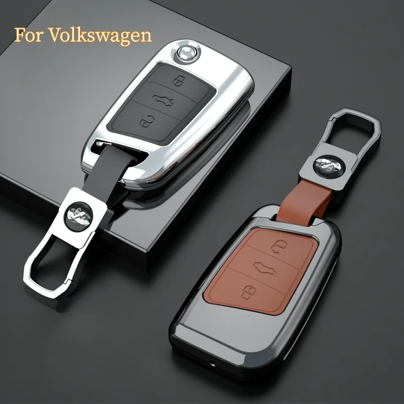 

Zinc Alloy For VW Volkswagen Keycase Magotan B8 Seventeen To Eighteen Passat New Passat arteon Passat B5 B6 key Case Key Cover