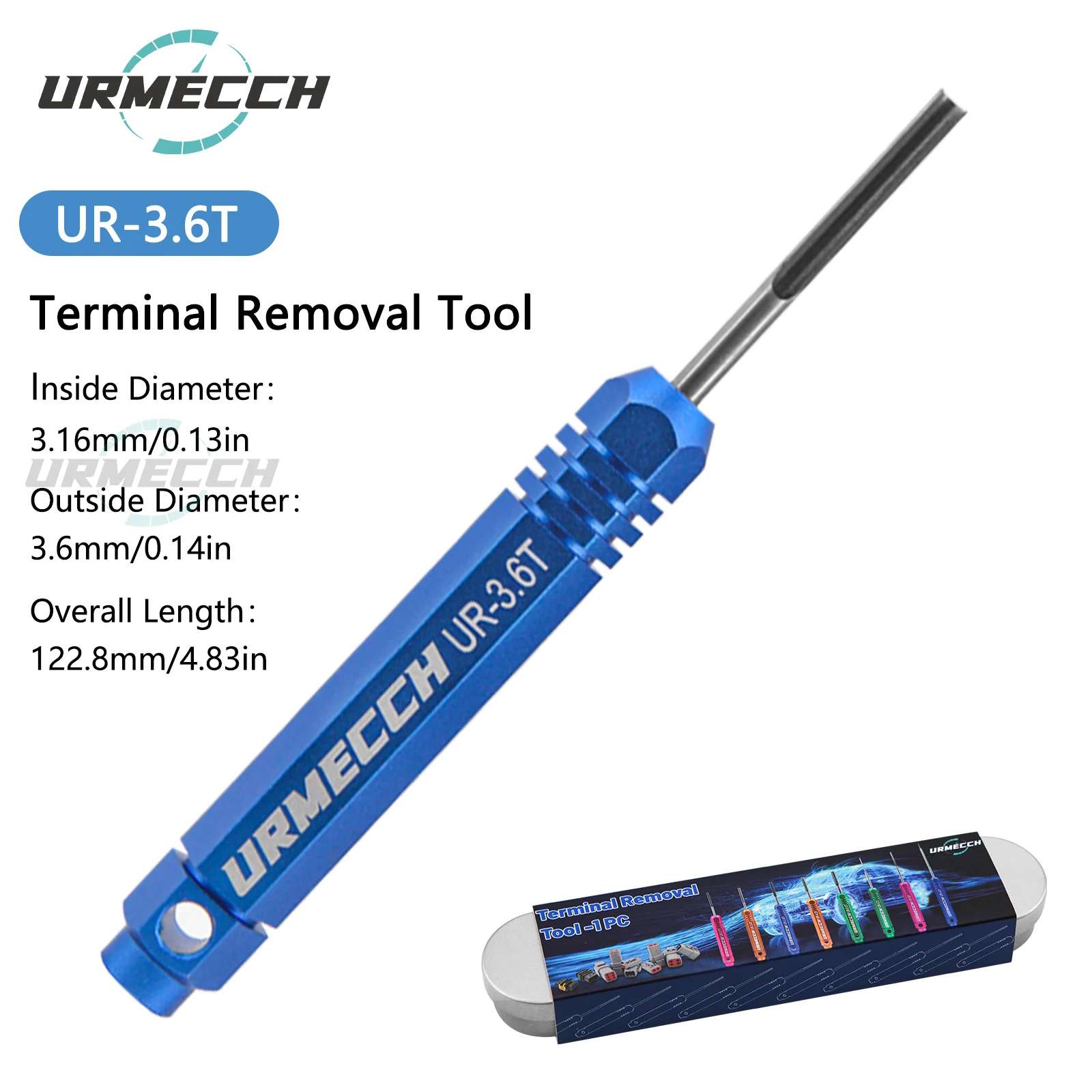 1PCS Pin Removal Tool Kit,Terminal Release Tool For Deutsch DT/DTM/DTP/HDP/DRC  Wire Plug Connector Pin Extractor Puller Release