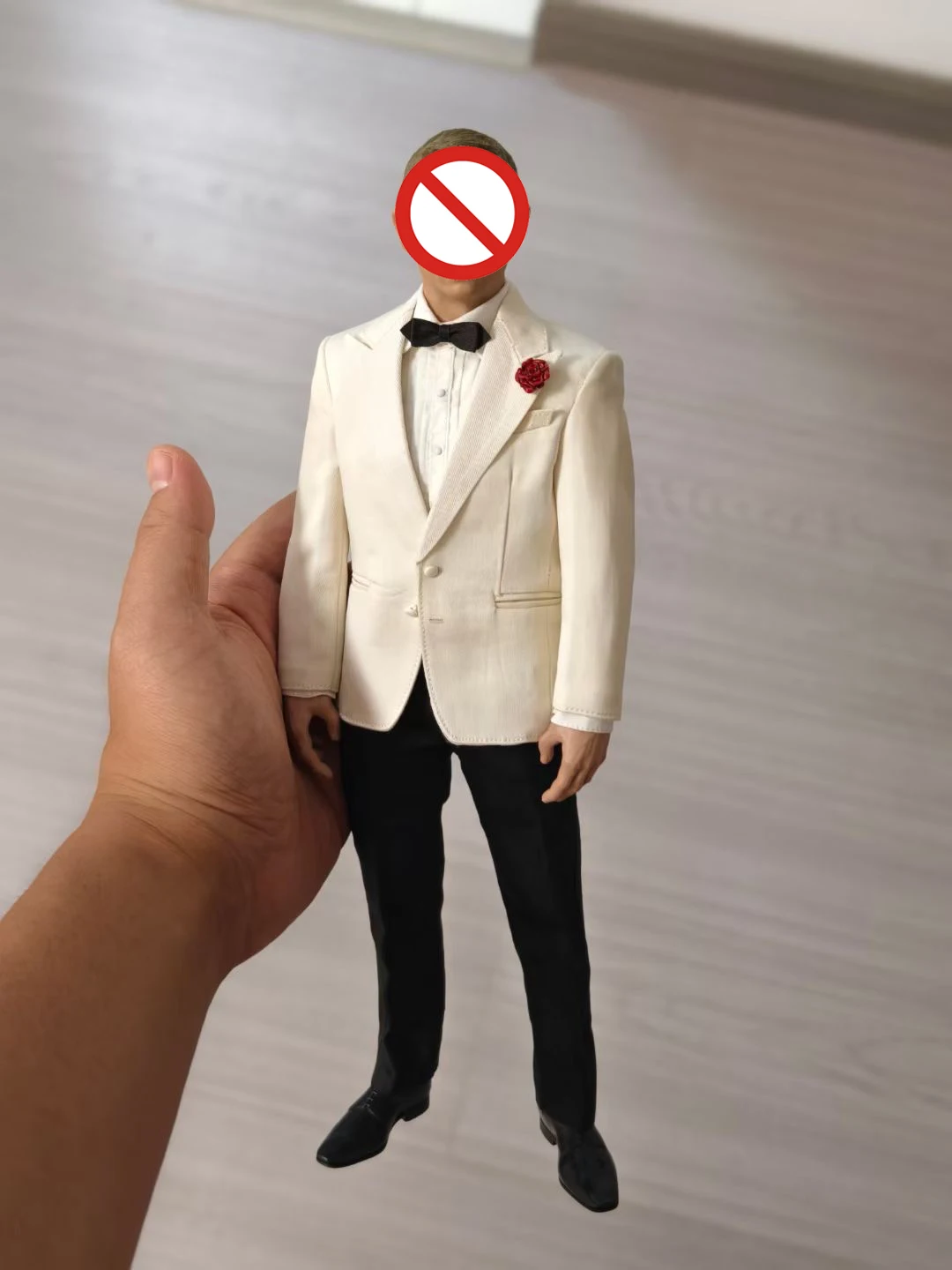 NOVO STUDlO NS001 NS002 1/6 Gentleman Suit Business White Black Suit Clothes Model Fit 12'' Male Soldier Action Figure In Stock