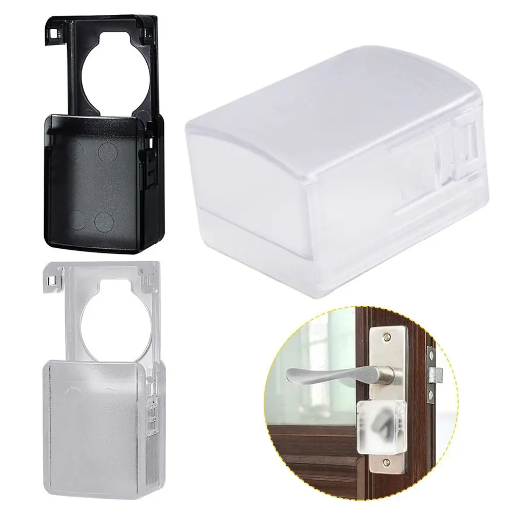 Simple Design Plastic Easy to Use Door Knob Cover Baby Protector Prevent Opening Door Children Doorknob Safe Lock