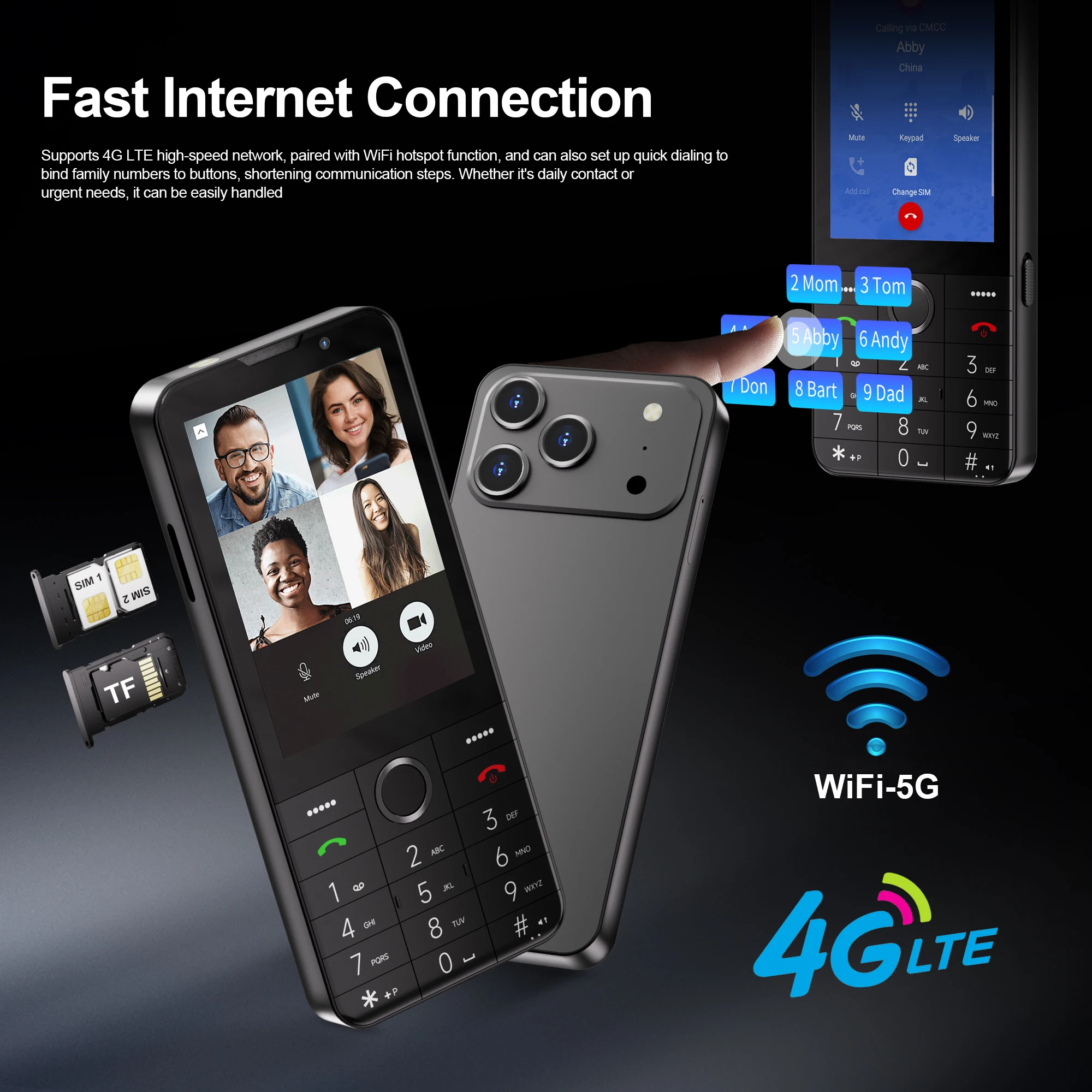 سيرفو F27 PRO 4G LTE الهاتف الذكي Android11.0 OS 2GB + 16GB Play Store مصباح يدوي GPS سرعة الاتصال واي فاي 3.5 "شاشة تعمل باللمس الهواتف الذكية #4