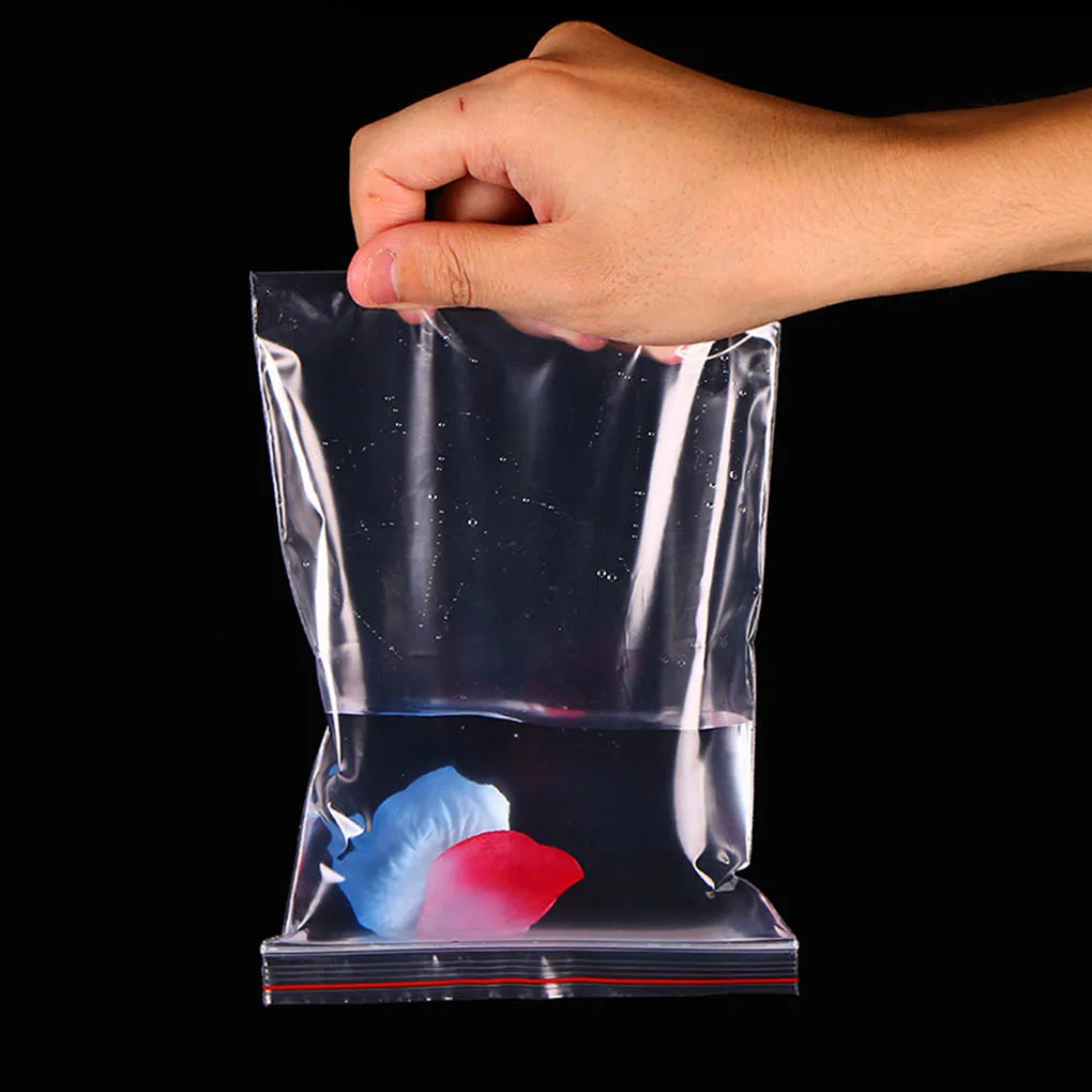 

100Pcs Plastic Seal Bag Thick Wear-resisting Seal Bags Protective Closure Bags with Self Adhesive Flap