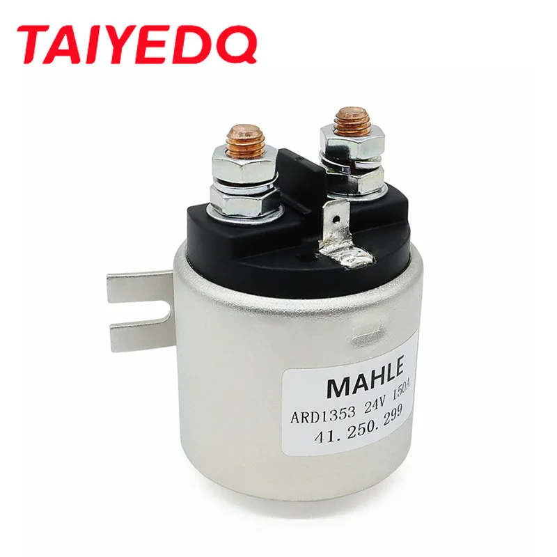 MAHLE Contactor de bomba de elevación, relé de Contactor magnético para carretilla elevadora eléctrica, 24V, 150A