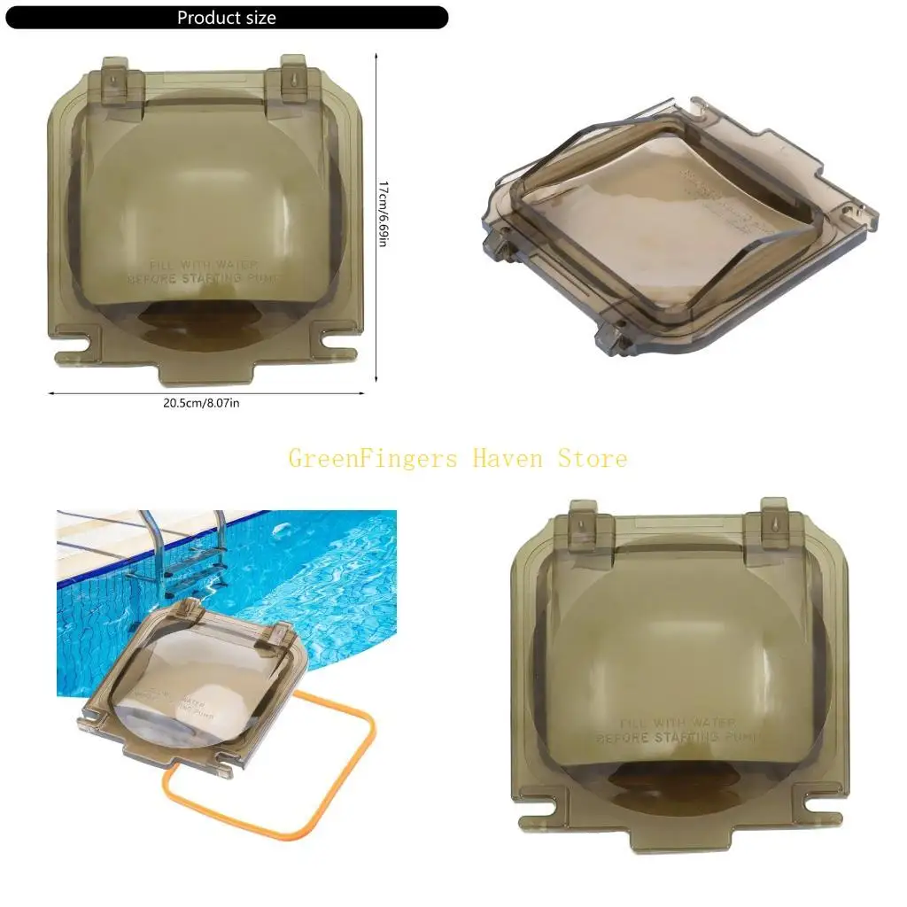 

F68D Leak Proof Pool Filter Lid Strainer Lid for P1600X5,SP1605X7 SP1607 SP1600X SP2600,SP2600X Systems Highly Pressure Sealed