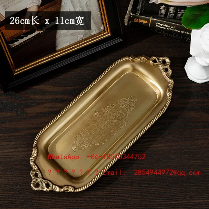Luxe Handgemaakt Messing Lade uit India  Decoratief voor Sieraden, Kaarsen & Snacks