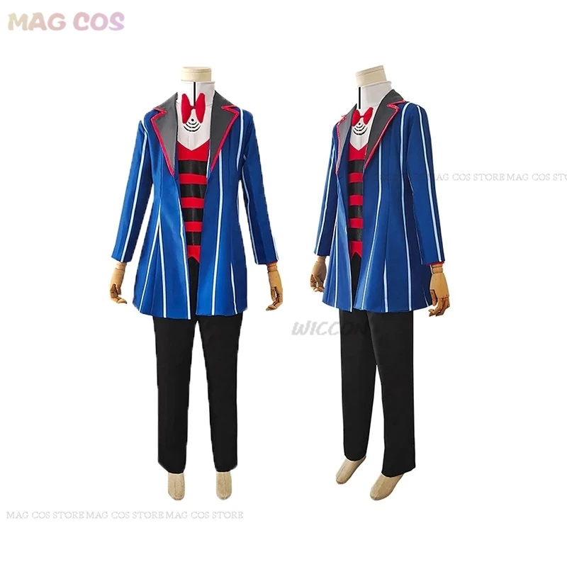 アニメハスビンコスプレホテルコスプレ衣装ブルーカーニバルパーティーカーニバルアニメと赤い制服ハロウィンパフォーマンスセット Vox Cos