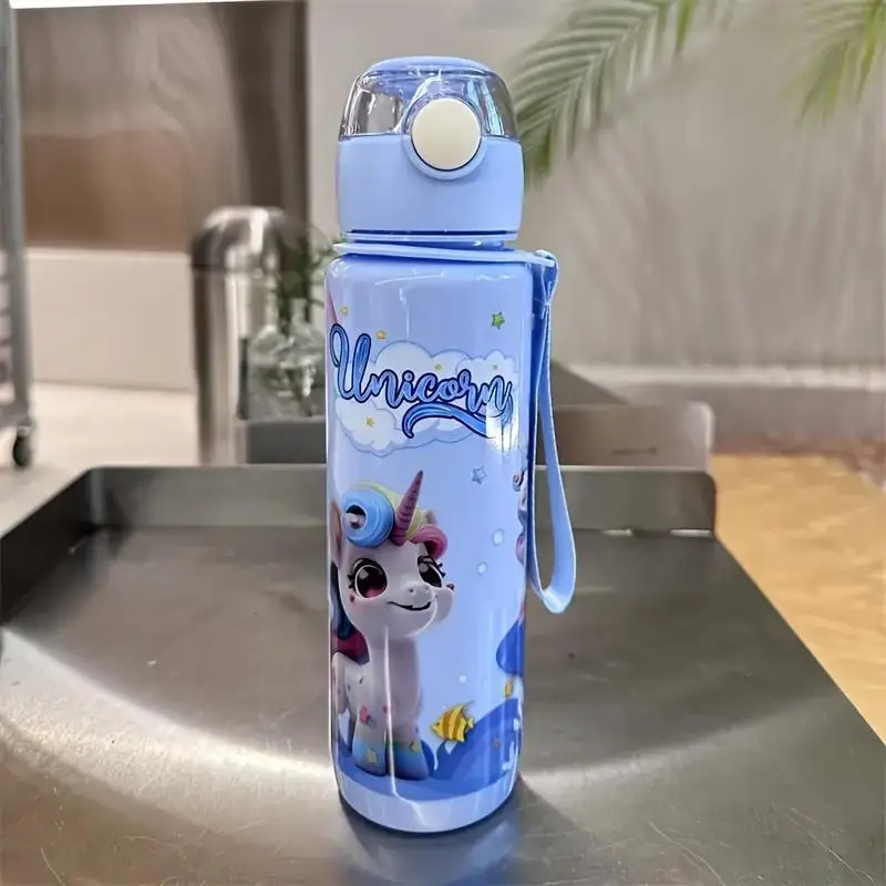 كوب فضاء لطيف على شكل وحيد القرن، خالٍ من مادة BPA، مقاوم للحرارة، مانع للتسرب، مادة متينة، هدية مثالية لعيد الاستقلال وعيد الأم