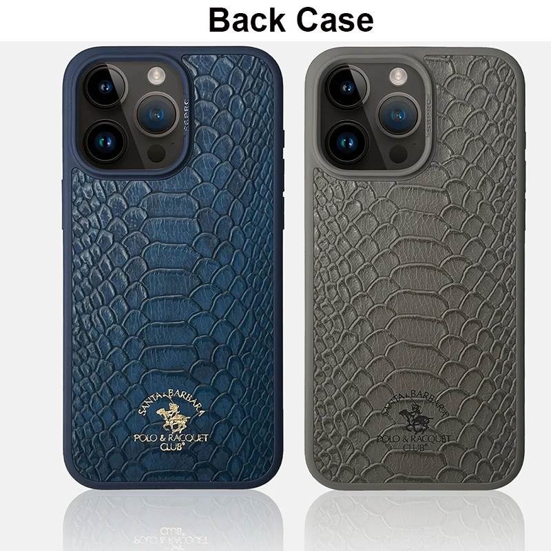 Leather Case for iPhone 15 Pro Max Quality Business iPhone 15 Pro 15 Plus Case Leather Phone Back Cover Grey Blue Color