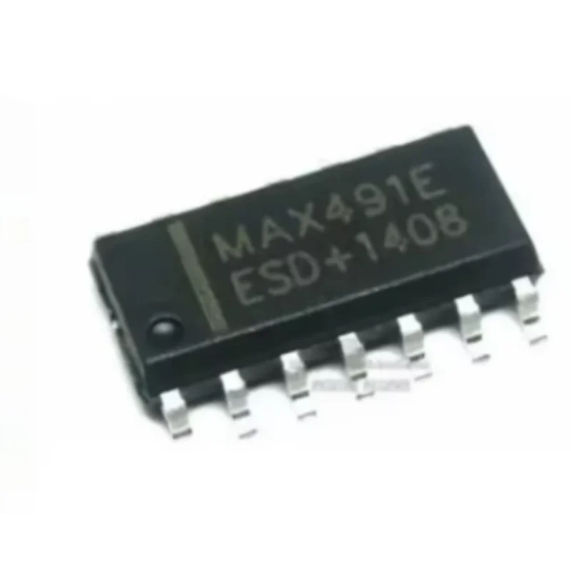 10PCS MAX491EESD SOIC‑8 Full‑Duplex RS‑485 Transceiver Interface Chip Original New Electronic Components