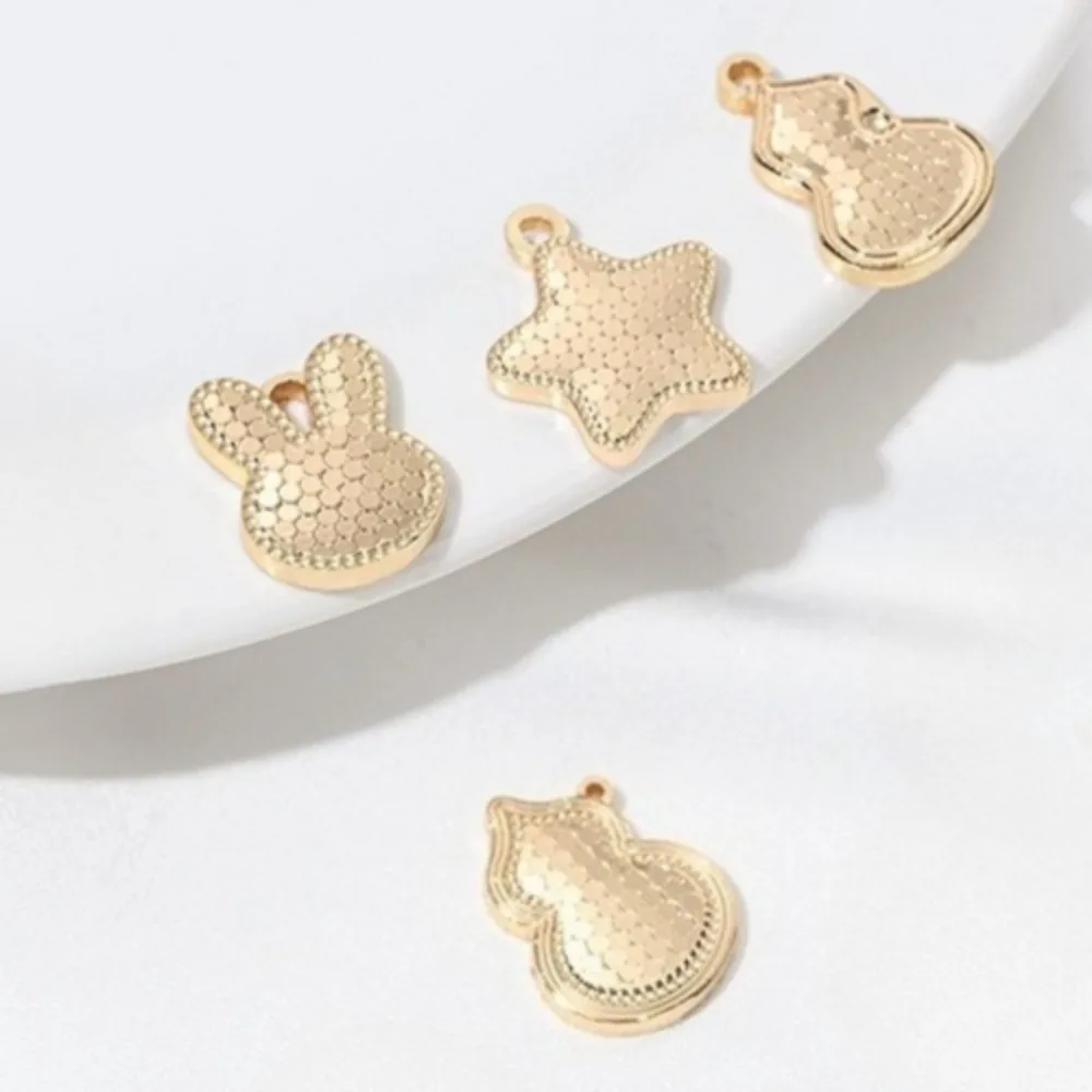 

1 шт. медные подвески 14 К золото цвет 5G сотовое зеркало тыква бабочка кролик пентаграмма кулон DIY аксессуары