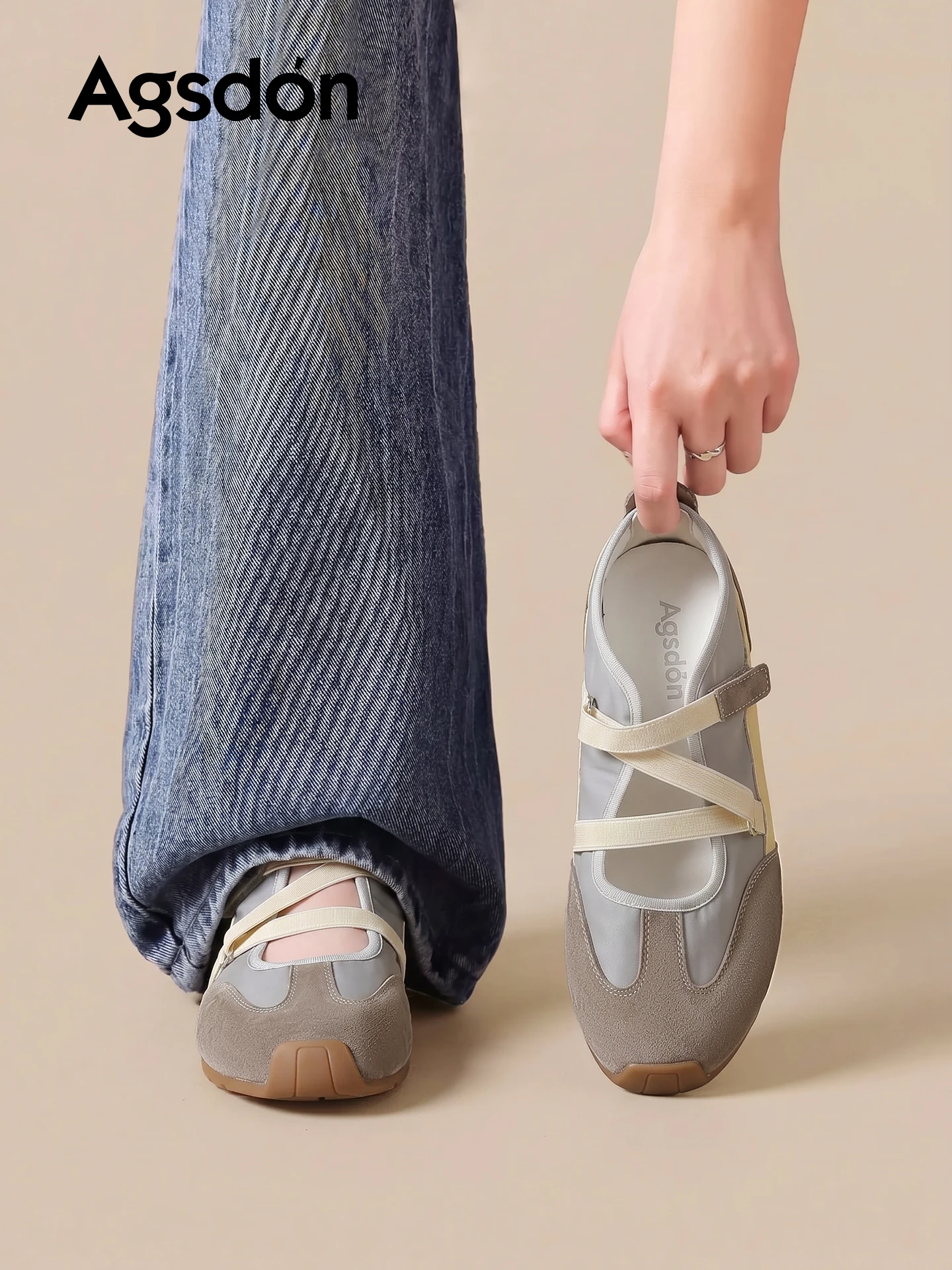 Mary Jane Women's Shoes Casual Breathable Summer New Style Single Shoes for Skirts Ballet Style Dequn Fashion Outdoor Leisure