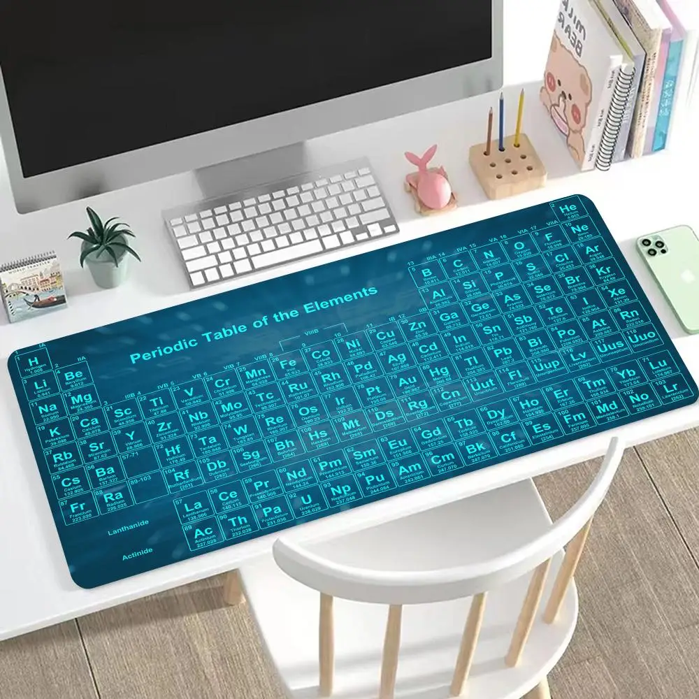 

Periodic Table of Elements Mouse Pad Cute HD Mousepad Pad Extended Gaming Keyboard LargeMousepad 90x40cm XXL Gamer Mousepad