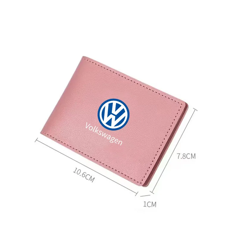 حقيبة مستندات قيادة سيارة من الجلد الصناعي ، حامل بطاقة ائتمان ، فولكس فاجن ، فولكس فاجن ، فولكس فاجن ، جولف 6 ، 7 ، 8 ، طواريج ، باسات ، بولو ، جيتا ، MK4 ، B6 ، GTI #6