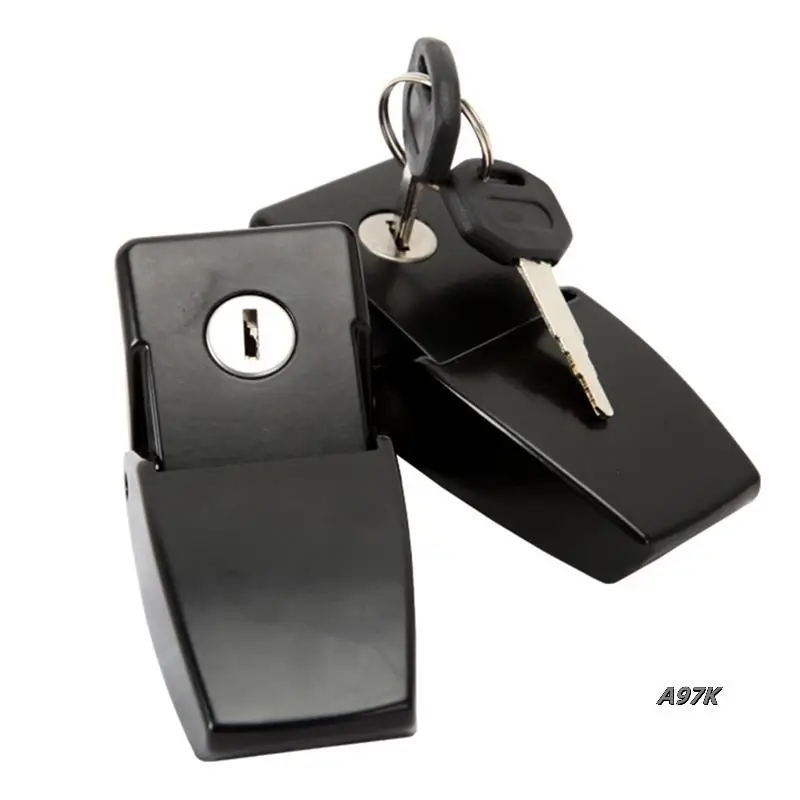1Set Auto Motor Schloss Haube Latch Fang Abdeckung Mit Schlüssel Für Jeep Wrangler JK Unlimited 2007-2017