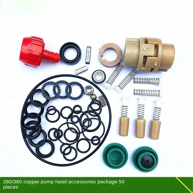 Three cylinder plunger pump 280 type 380 high pressure cleaning bot manipulation car repair kit car wash pump