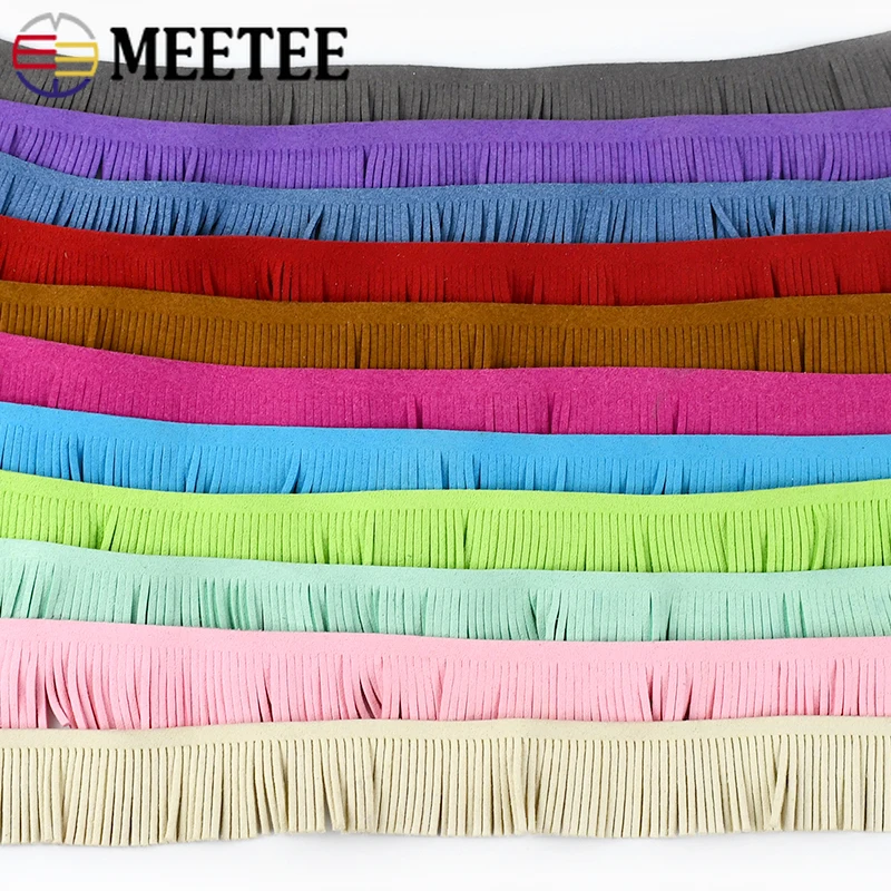 

30mm Faux Leather Tassel Fringe Bags Clothes Decoration Lace Trim Ribbon Pendant Trimming Fabric DIY Handmade Craft Accessories