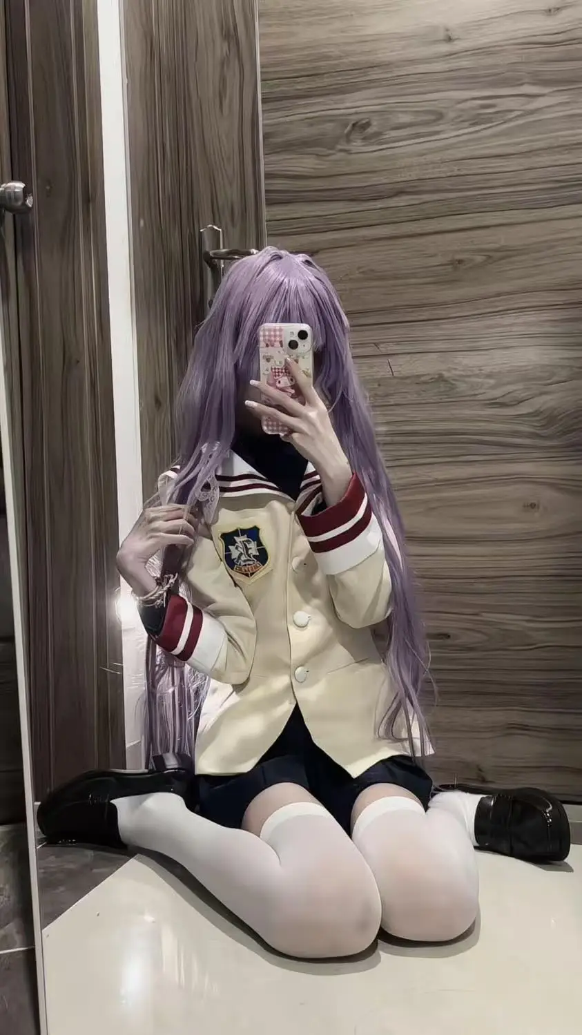 Disfraz de cosplay Kouhoku uniforme de escuela secundaria traje de anime adecuado para Halloween y Navidad