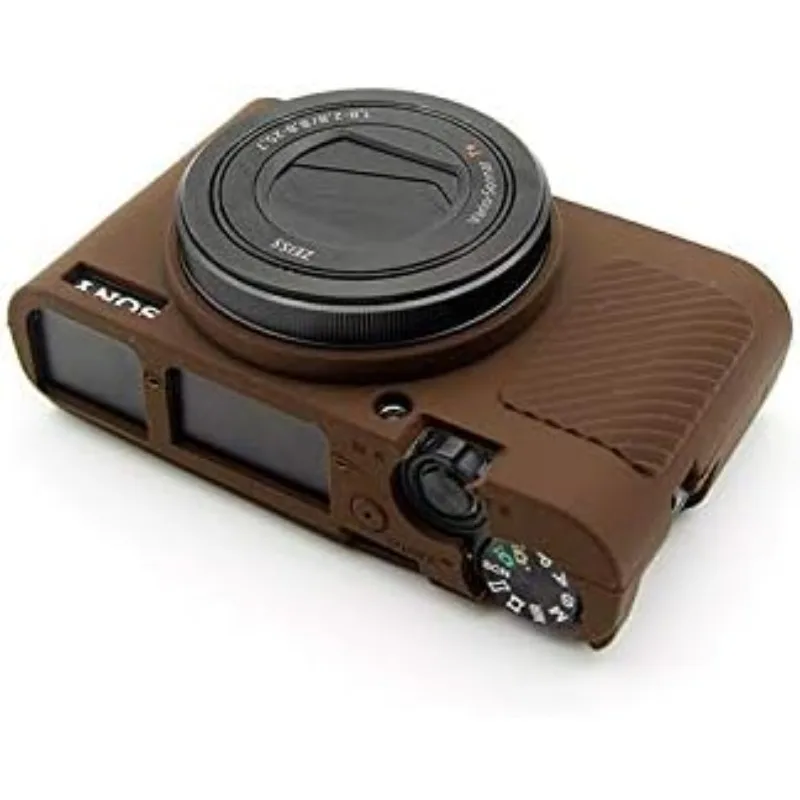 لينة سيليكون حافظة كاميرا لسوني RX100III RX100IV RX100 V VI RX100VII واقية غطاء الجسم حقيبة الجلد حافظة كاميرا