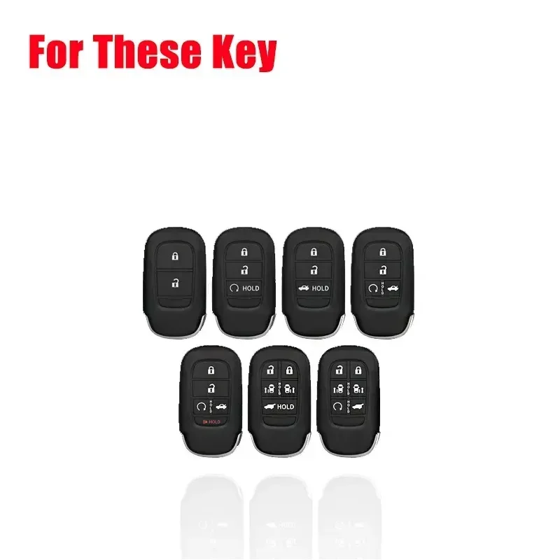 Car Key Case Cover For Honda Civic Crv Accord Fit XR-V VEZEL Jade CRV UR-V Honda Accord 2019 2018 LIFE Crosstour Gienia Envix