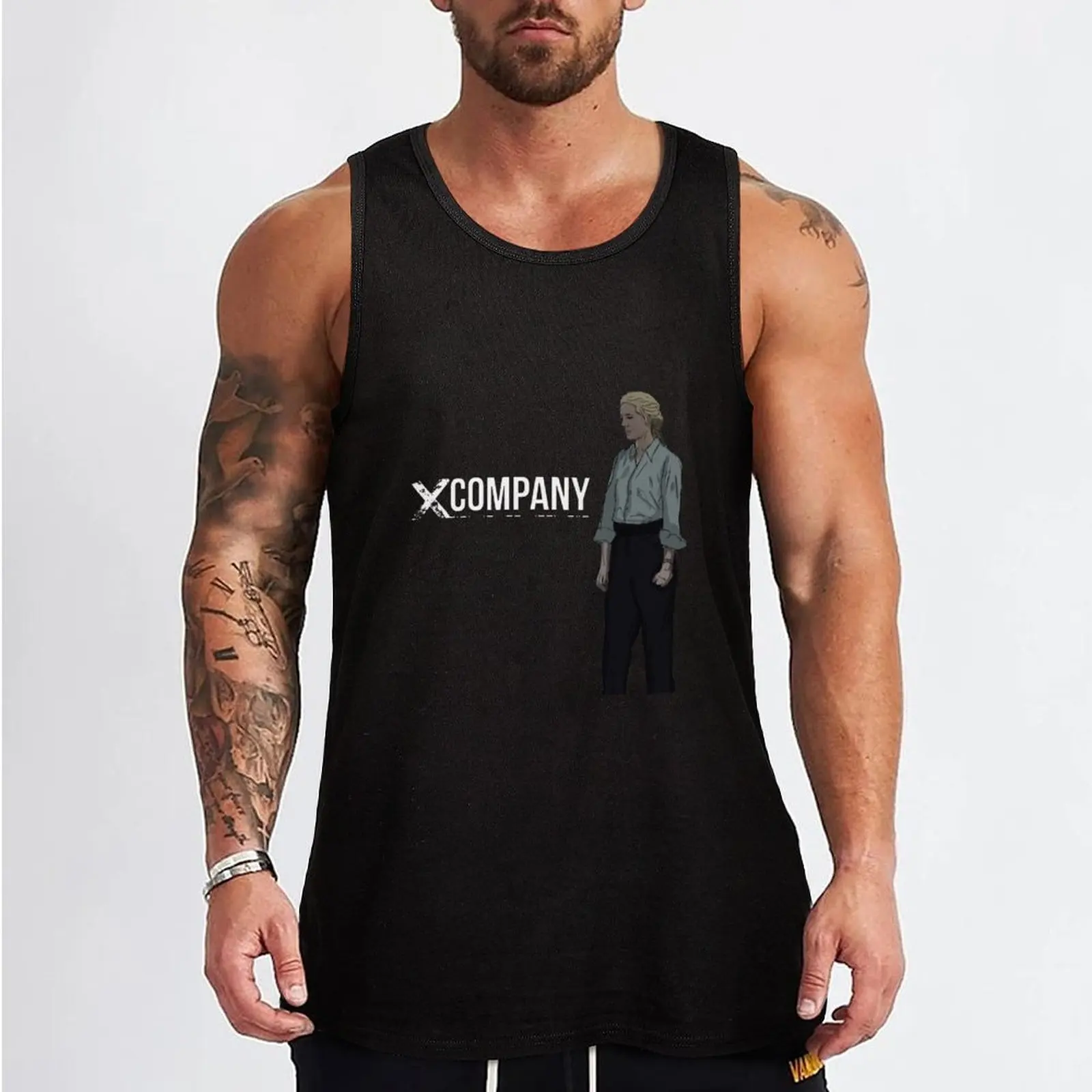 aurora luft x company Tank Top Men's sleeveless Top summer Gym man